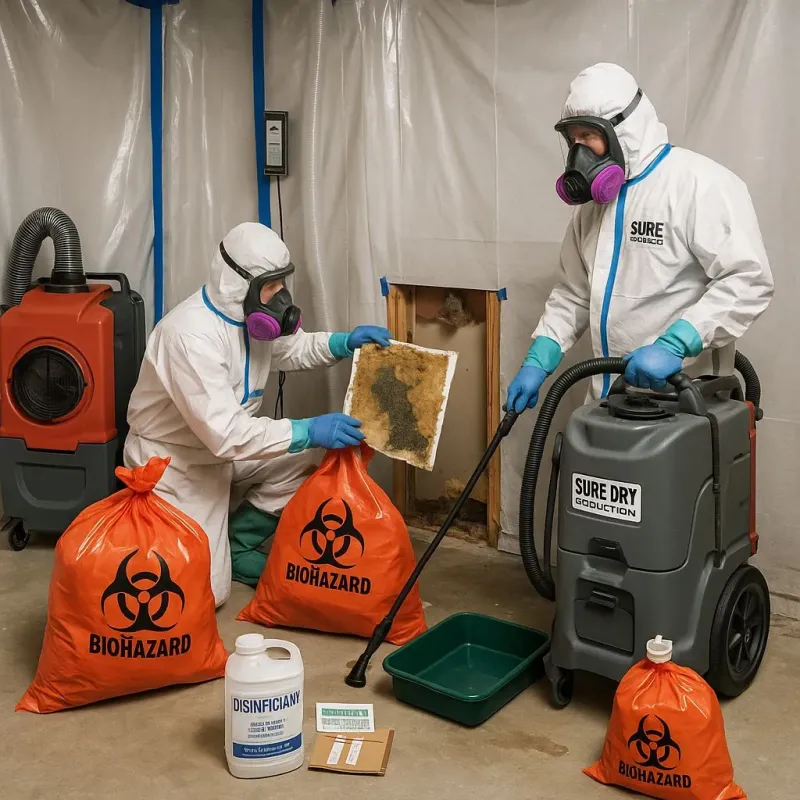 Contaminated Water Handling Protocols process in Columbus Junction, IA